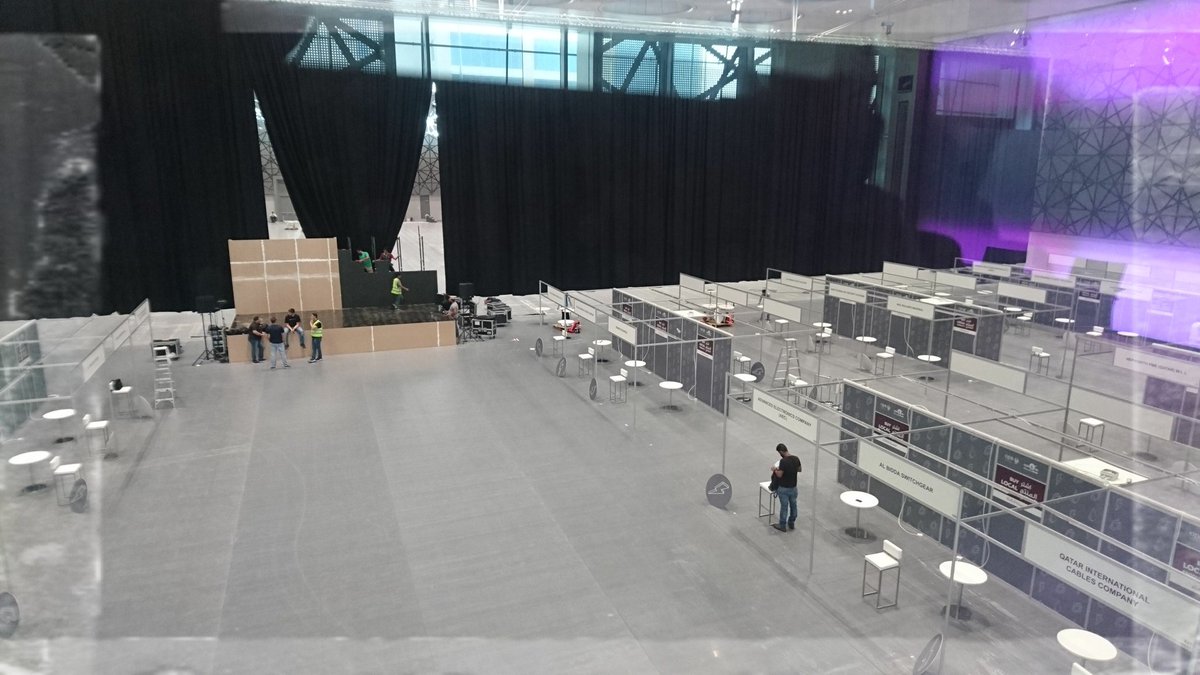 We are assembling #buylocalproduct exhibition in this maravellous venue 😊