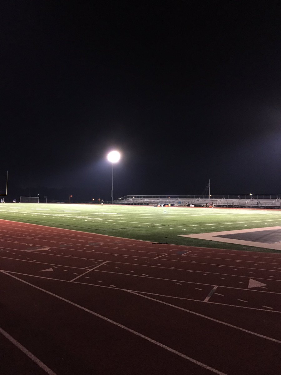 That's a wrap!! Goodnight Alumni Stadium🌚💜