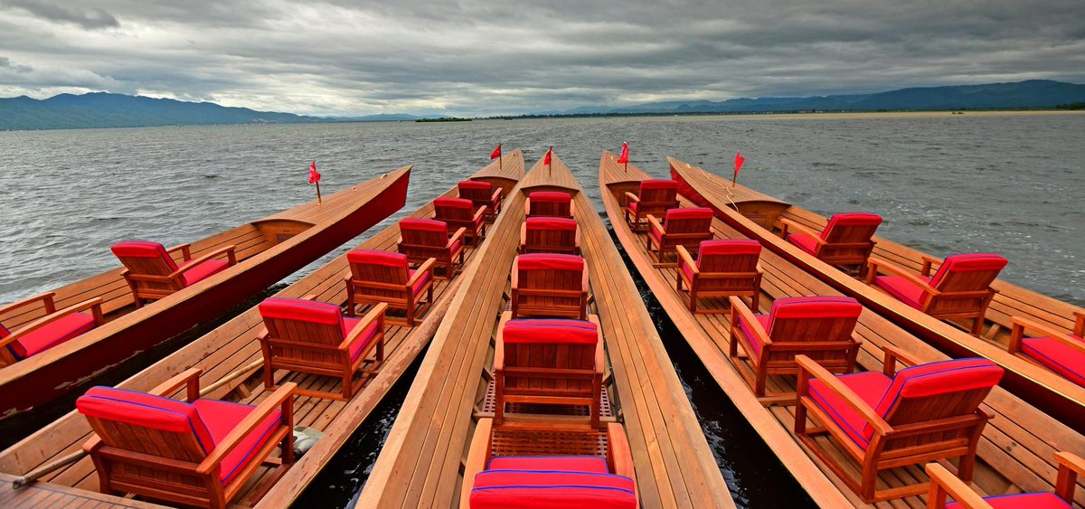 vacationmyanmar's tweet photo. Indevi Boats are now available for Luxury Travelers offering the unique services to explore Inle Lake....
#InleLake #Boats #Indevi https://t.co/BsLIl6liZN