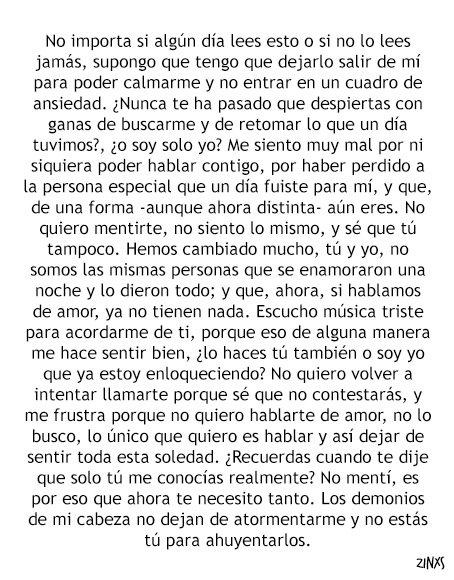 zinos__'s tweet photo. Te extraño demasiado. 
Probablemente alguno de ustedes se sienta identificado con esto. 
Esperamos que les guste. https://t.co/ZnHEPRaxqe