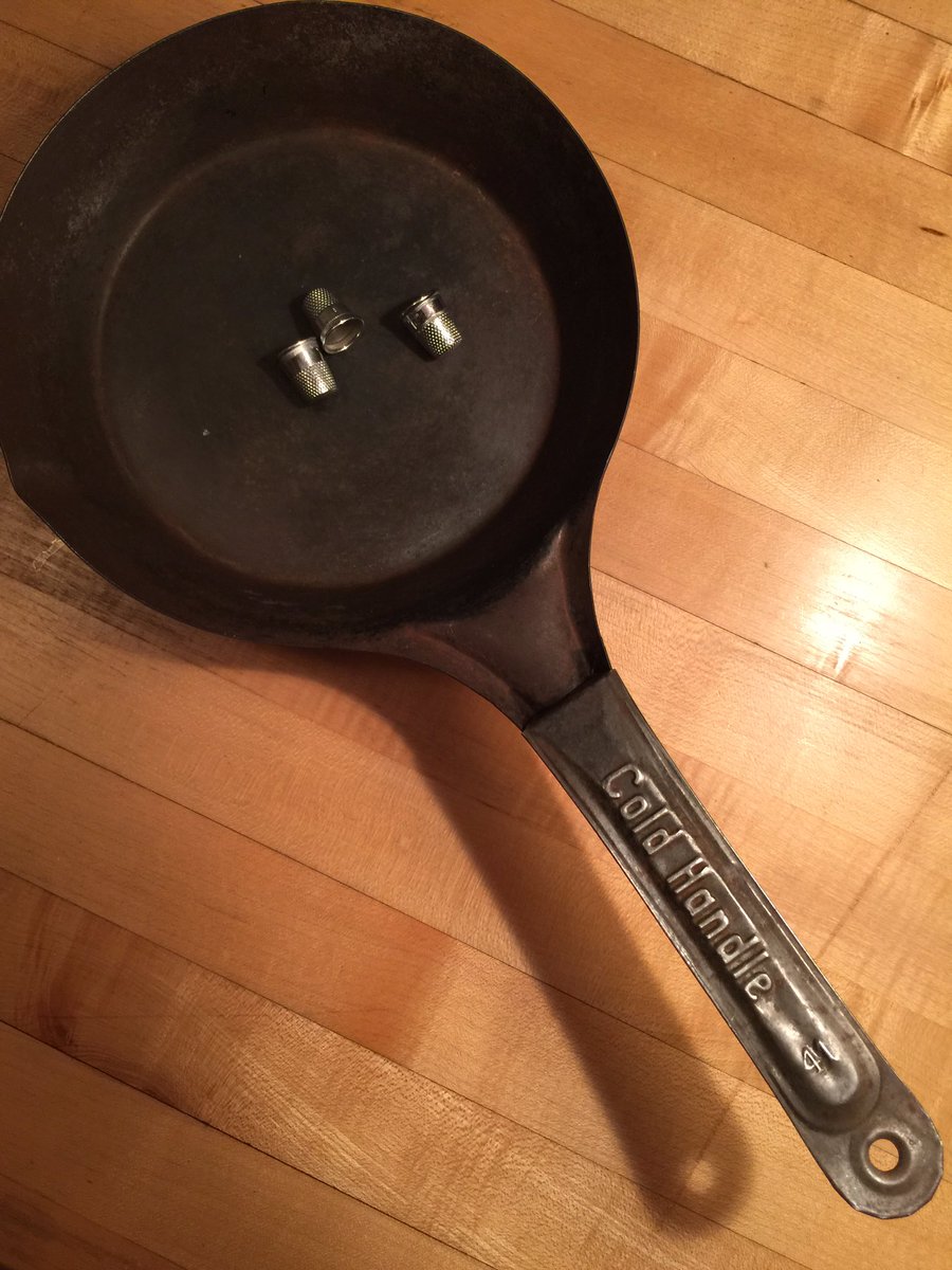 Charlie Maguire on X: MINNEAPOLIS: Beginning Skillet Player. The Cold  Handle Skillet is the Lloyd Loar of frying pans.  /  X