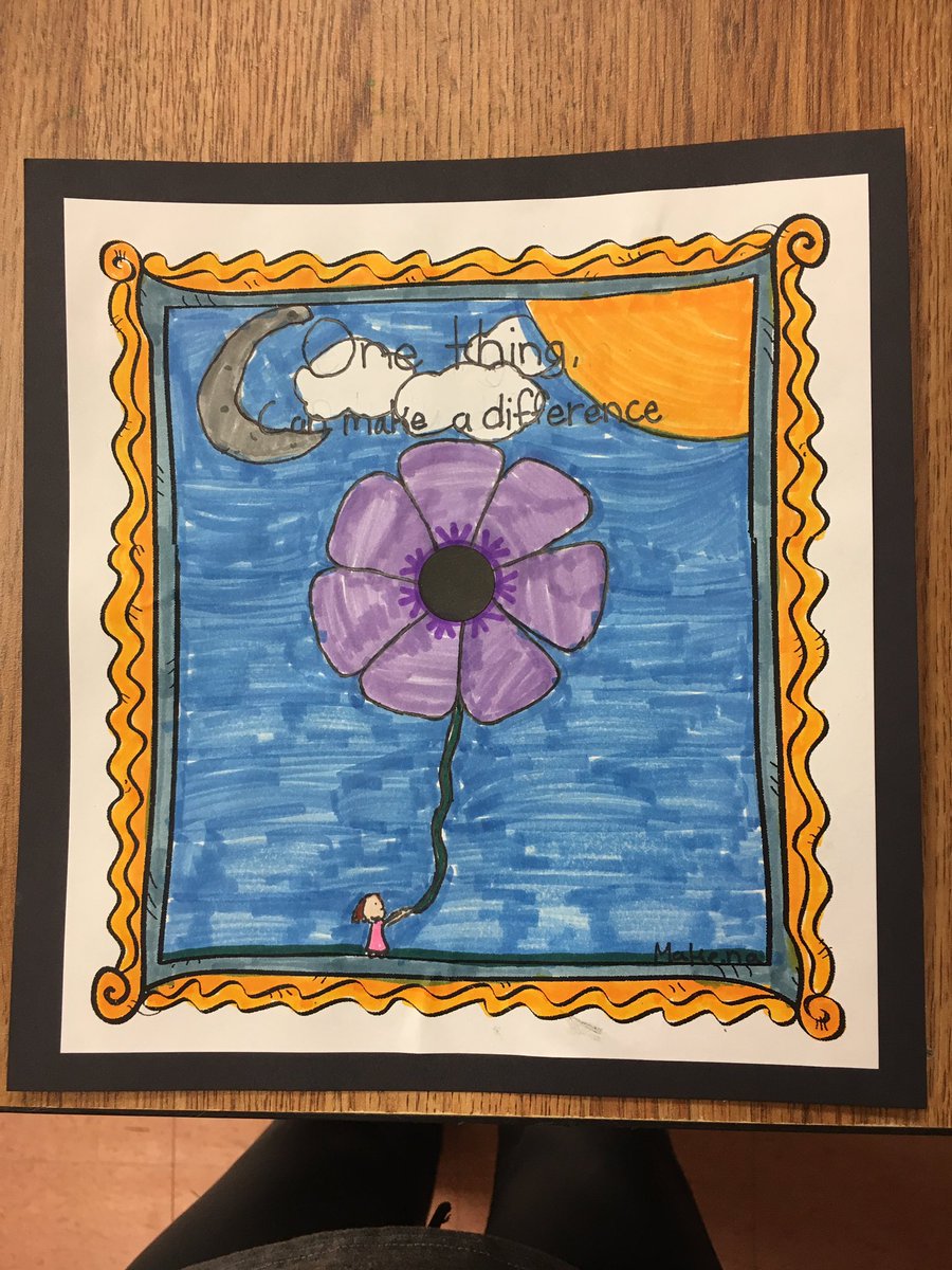 Making her mark on Dot Day! #dotday #choosekindness #dreambig