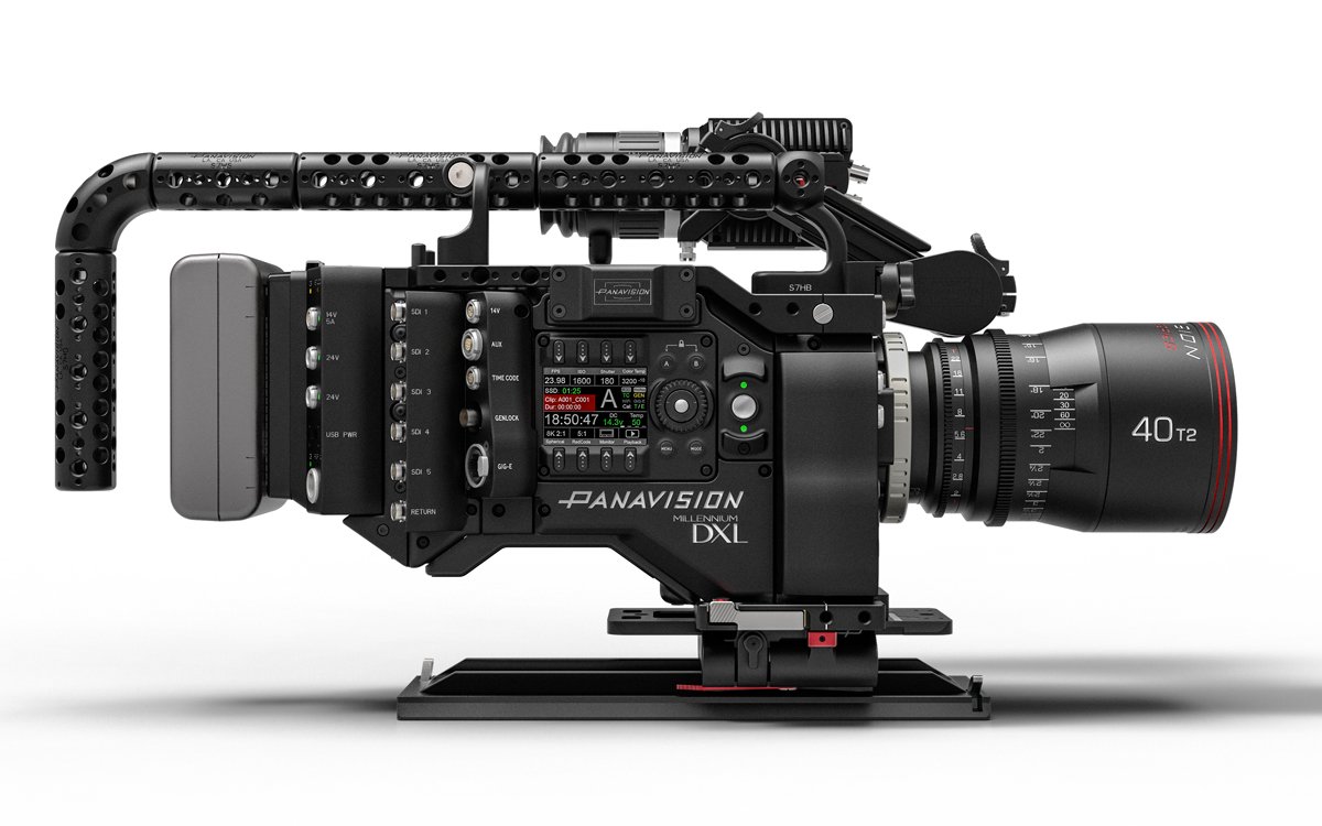 Panavision's tweet photo. Featured in Colorfront's suite see the latest #DXL firmware which optimizes #optics like the Primo Artiste. #RTMotion #Okura #IBC2017 https://t.co/KxPz1LV3Ug