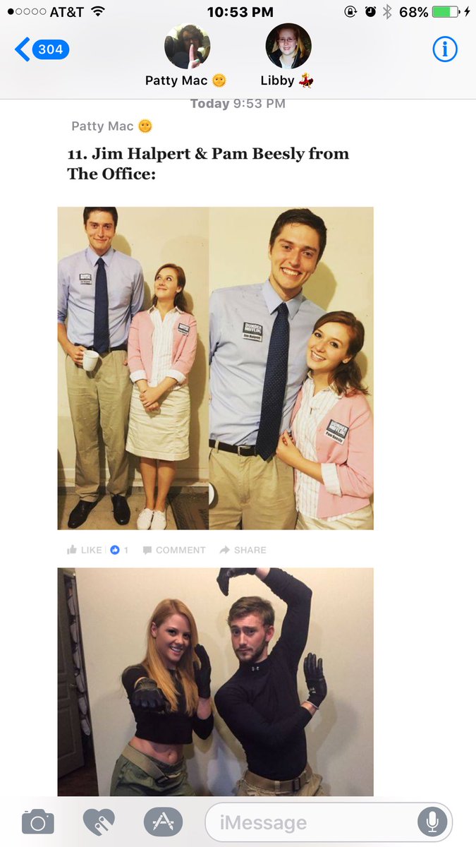 k7_k8_k9's tweet photo. my mom: in case you need a costume 
*sends nothing but costumes for couples*
me: ???¿¿?¿¿¿?? :/ https://t.co/vNRm3wiKss