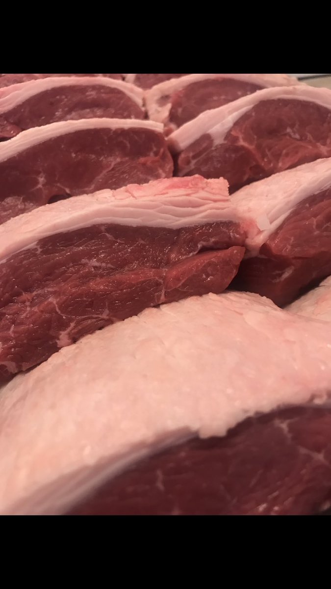 My view... more spring lamb rumps off to some top restaurants. Good morning.