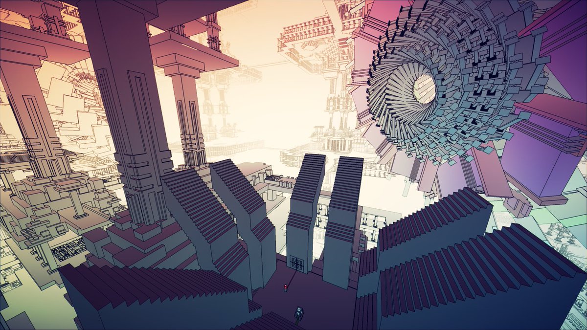 Manifold Garden on Twitter: "A collection of some screenshots taken this past week during development #screenshotsaturday #madewithunity… "