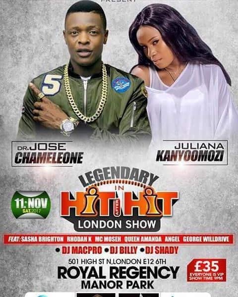 katoJos35449729's tweet photo. #LEGENDARY show 11th NOVEMBER >>ROYAL REGENCY MANOR PARK #legendhitafterhit show @JChameleone alongside @JKanyomozi https://t.co/yZanf6YRHp