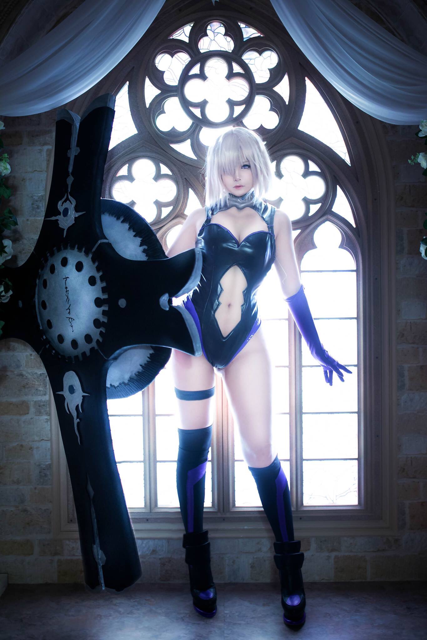 ワイフコスプレ on Twitter: "Anime: (Fate/GrandOrder) Mash Cosplay by @misa7260 #FateGO #cosplay…