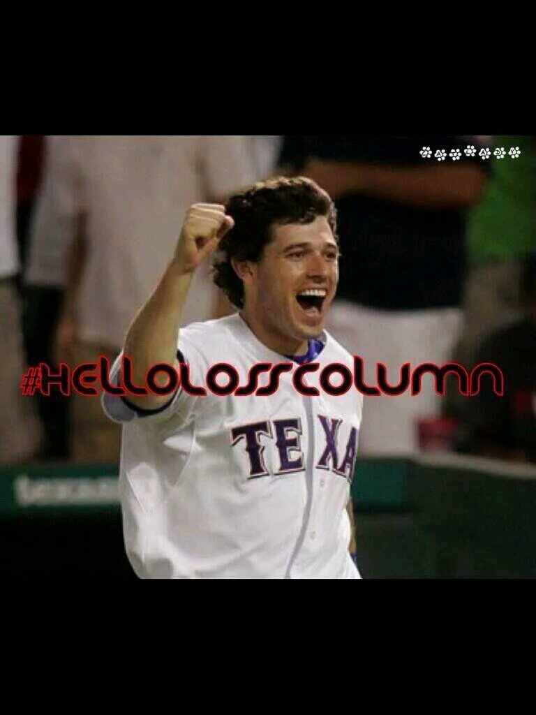 phillipacosta's tweet photo. #HelloLossColumn #Rangers https://t.co/qj6BhiCijV