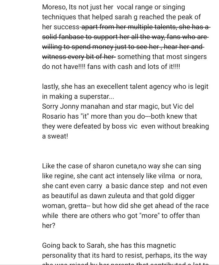 samfire25's tweet image. Worth reading! A fan of @JustSarahG giving bashers a dose of reality! Burn! qiqil nyo si acquoh! Haha