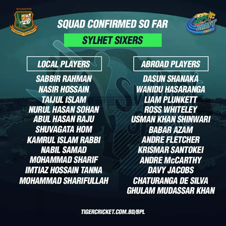 Sylhet Sixers tweet media