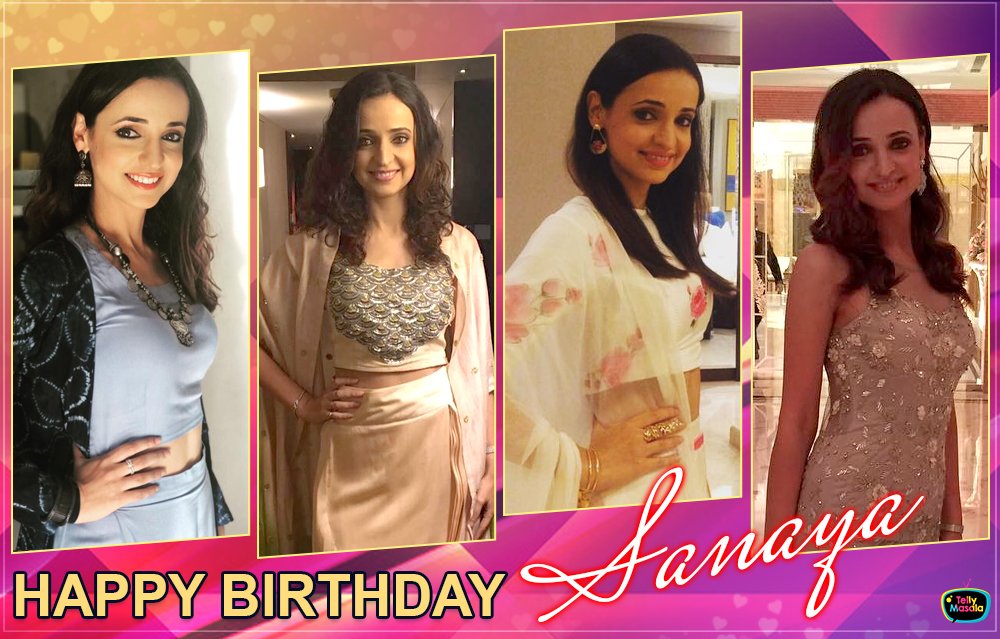 Wishing a very Happy Birthday to Sanaya Irani!

to wish her... 