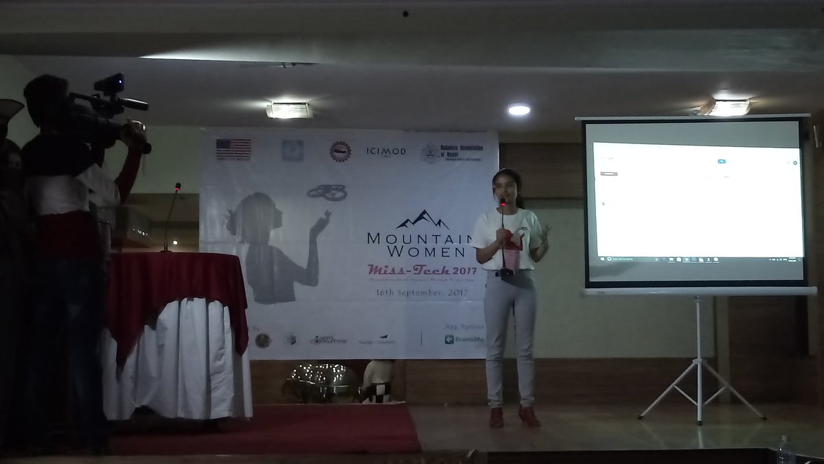 nsParial's tweet image. #MissTech2017  #RoboticsAssociationofNepal a fantastic platform for young women to explore entrepreneurial opportunities in tech.