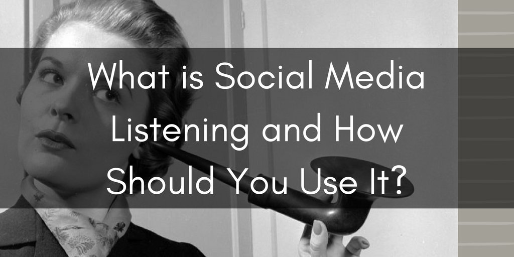 What Is Social Media Listening and How Should You Use It? dlvr.it/PnP1tr