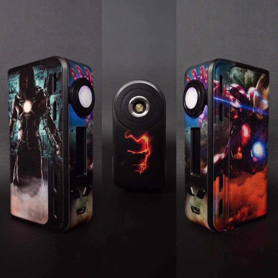 #smoant #charon is one of the most satisfying #boxmod to wrap. #vape #vapelife #vapefam #customize #zapwrapz