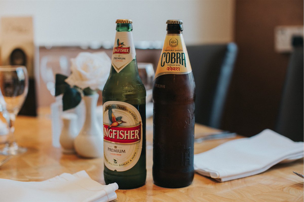 Is there a better combo than a beer and a curry? Try our Kingfisher Indian Lager, or Cobra Indian Imported beer this #Oktoberfest weekend!