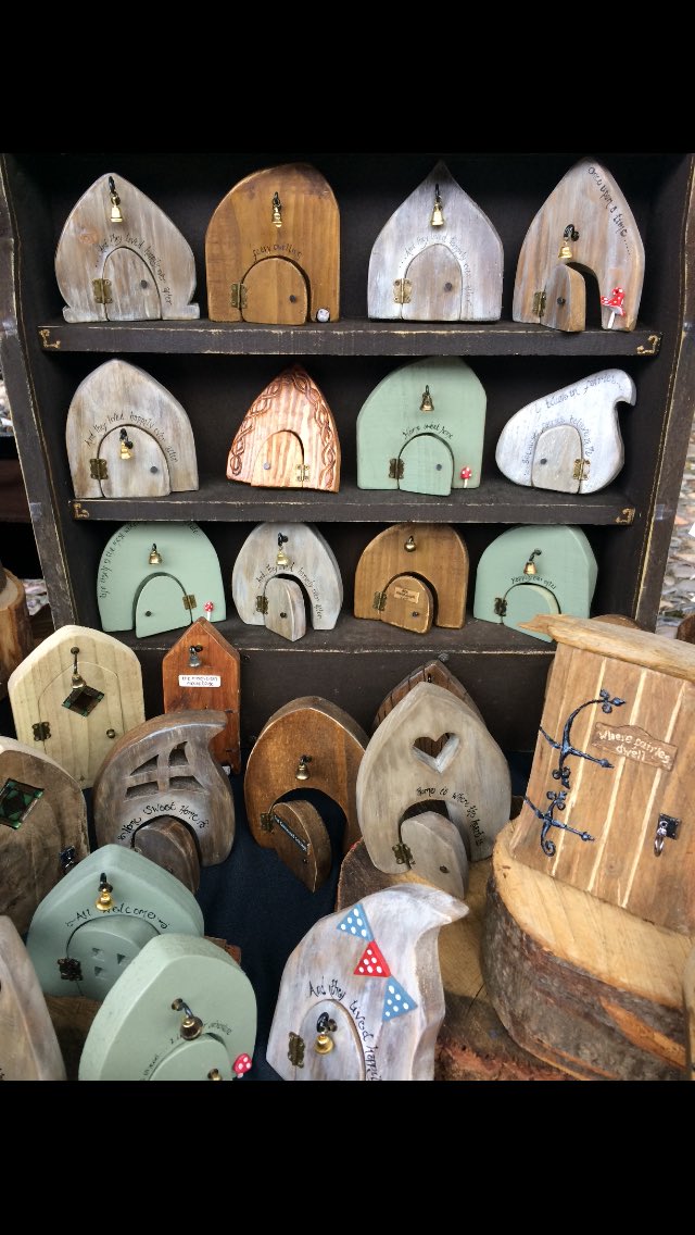 Having a lovely day here at #wilmslow. Lots of fairy doors and other fairy type things! <a href="/MarketCoOnline/">The Market Co Online</a>