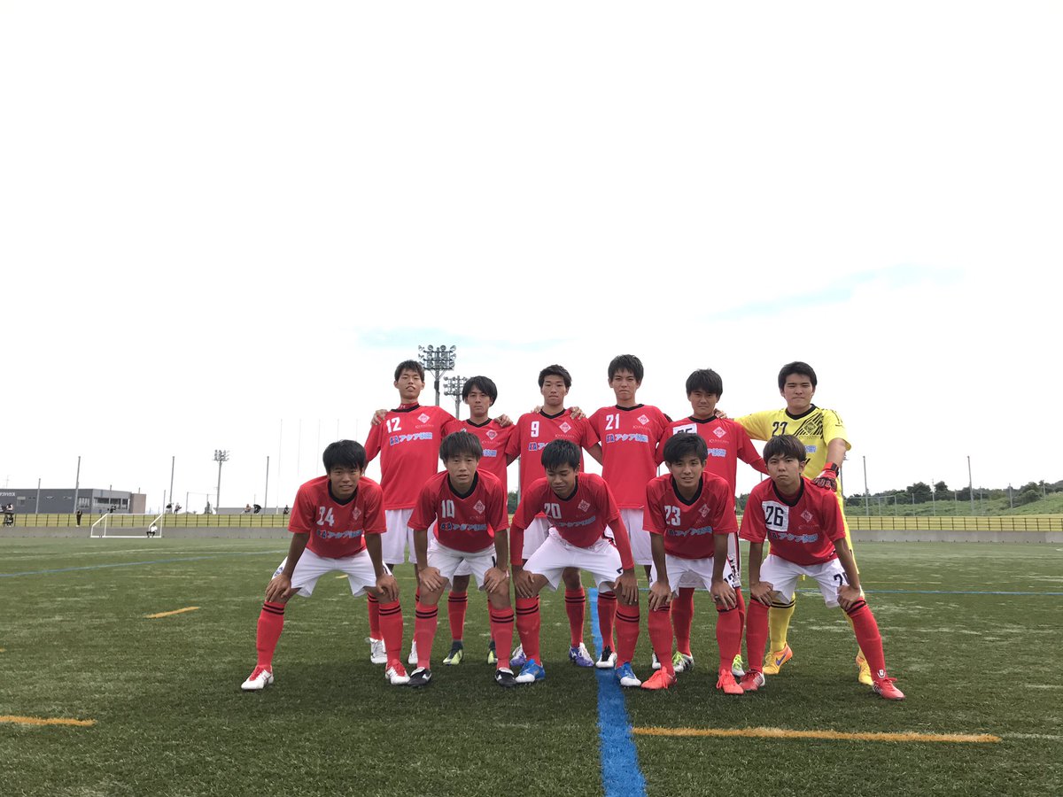 金沢大学サッカー部 Twitterissa 1点目のゴールシーンです