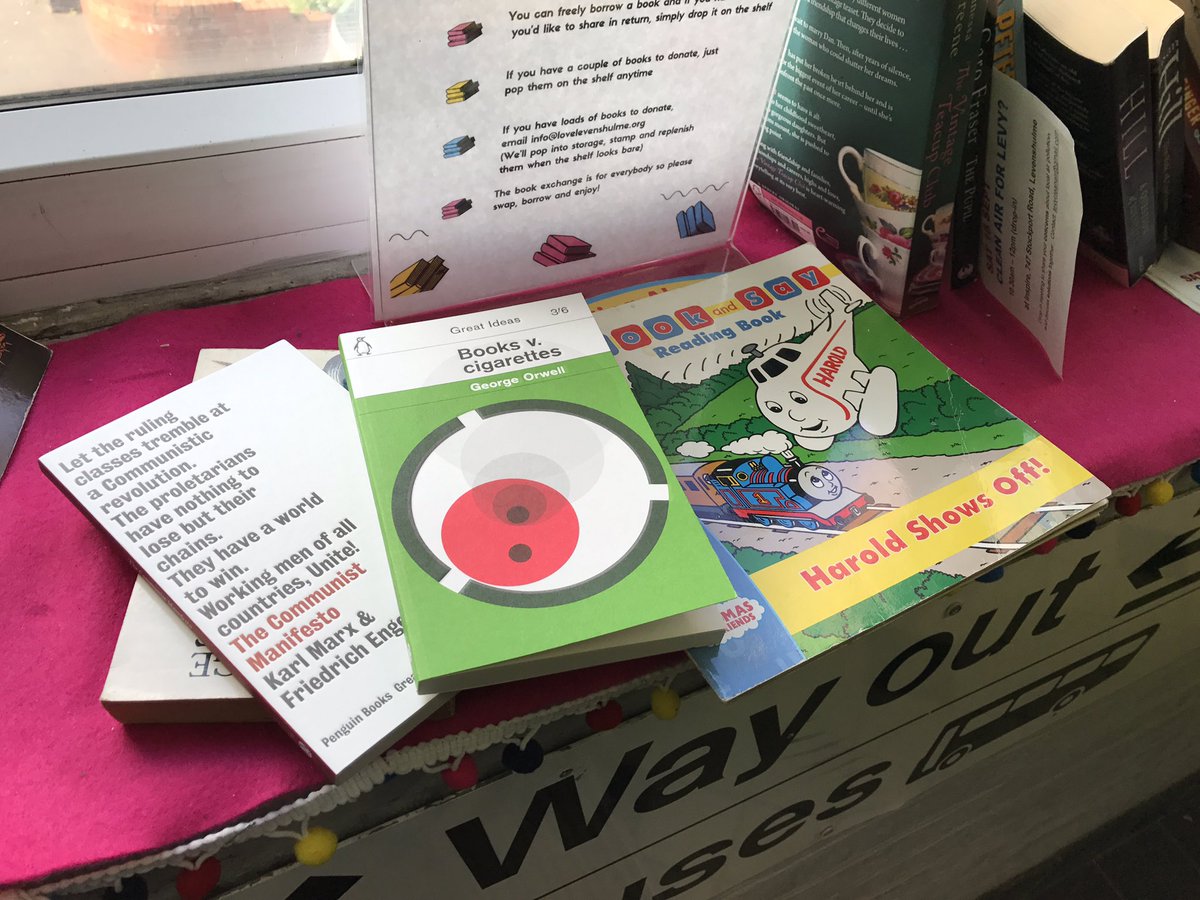 sshlevlibrarian's tweet image. Adding a little spice to the #levenshulme book exchange @lovelevenshulme @levenshulmelife @levymarket