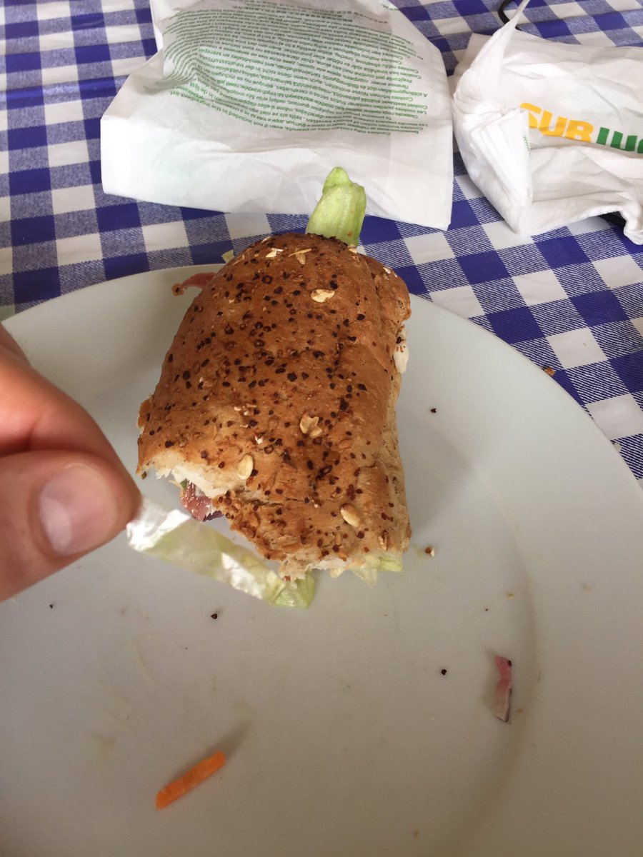 SamNotcutt's tweet image. Thanks @SubwayUK. Nice bonus piece of plastic in my sub....