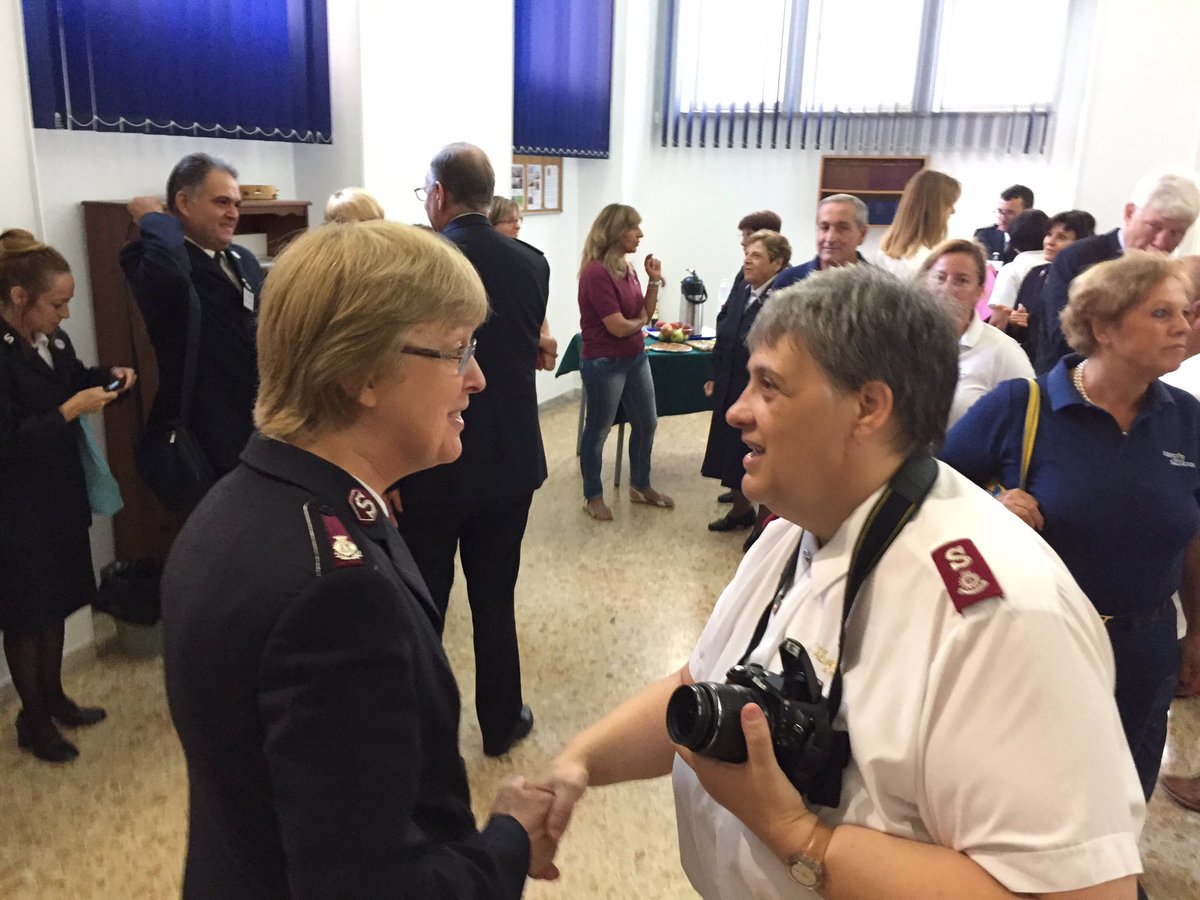 Commencing our visit to Italy with a reception