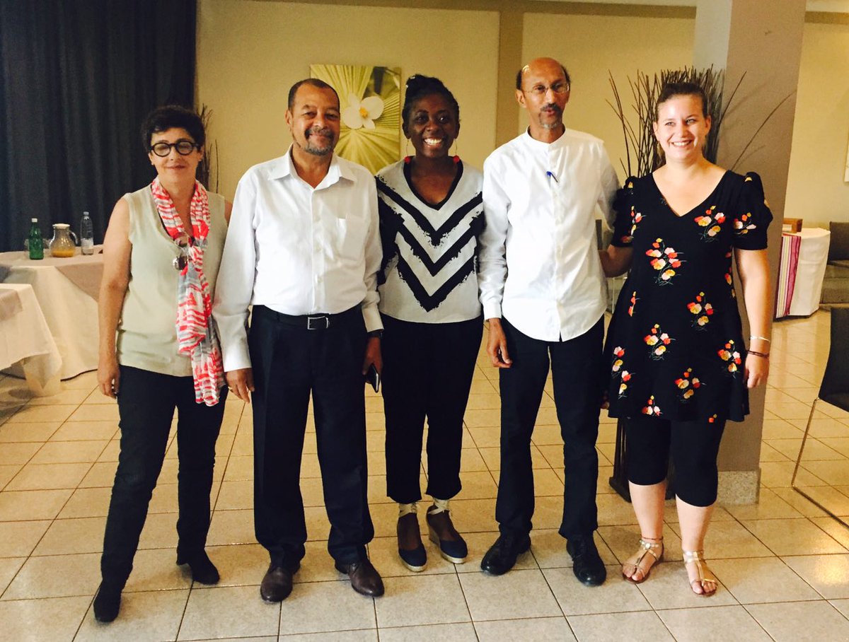FiAssemblee's tweet photo. À #LaRéunion, @MathildePanot et @Deputee_Obono rencontrent la Confédération nationale du logement. https://t.co/F5vl7Y1lyJ