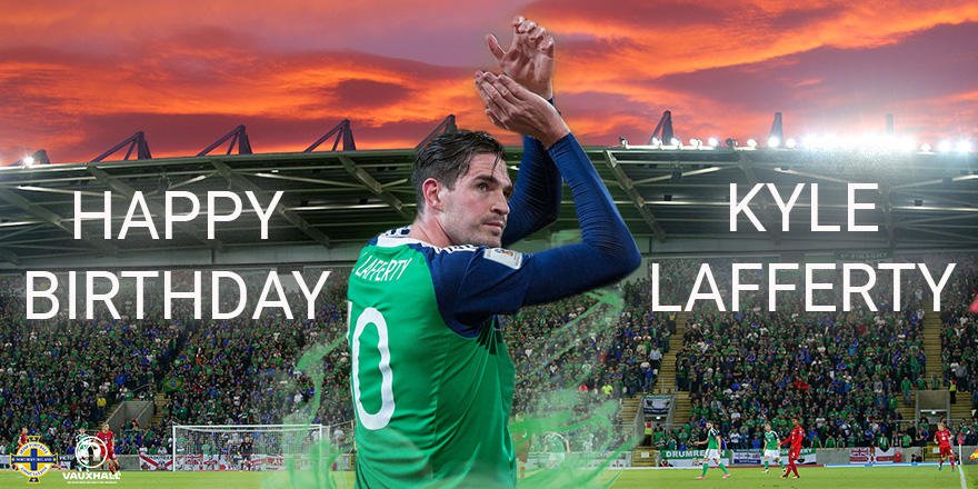  Wishing a massive happy birthday to Kyle Lafferty! What\s your birthday message for ?   
