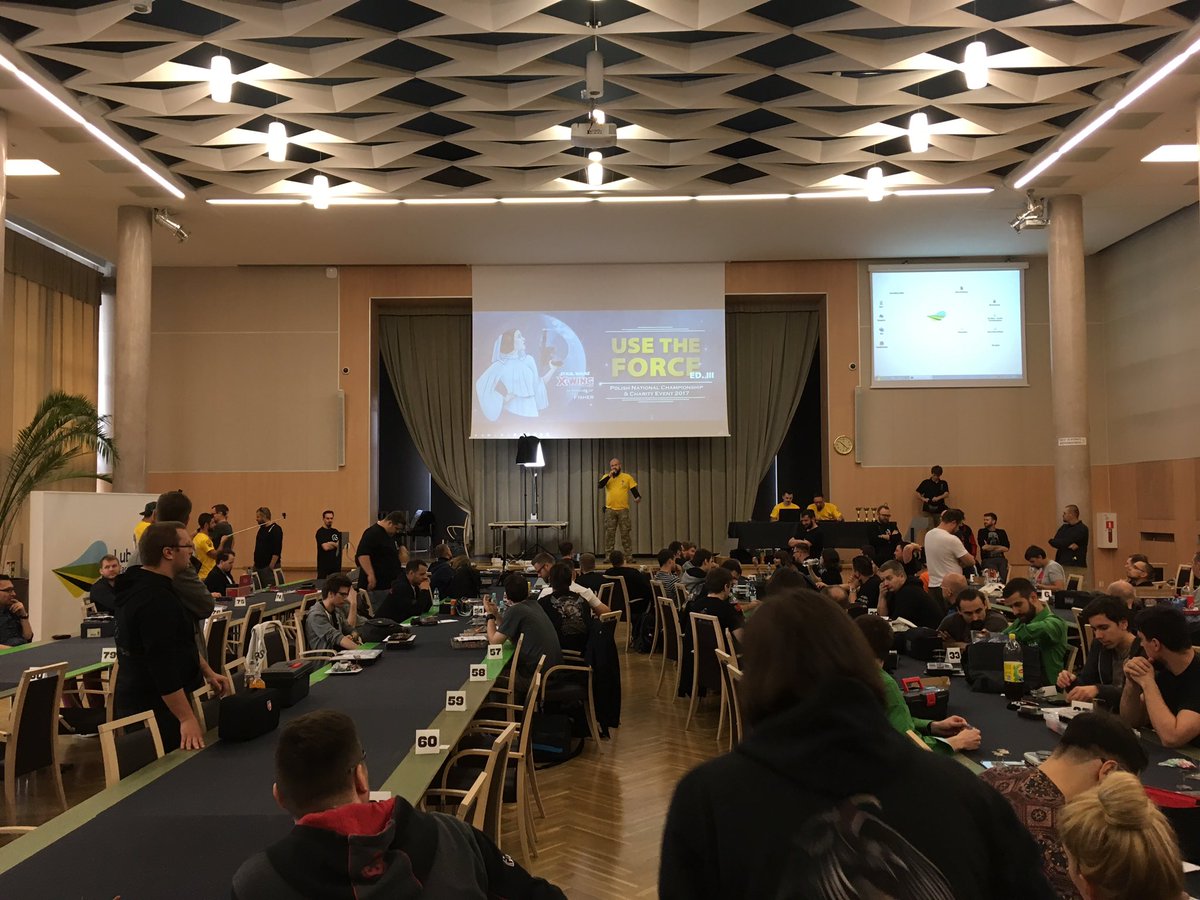 AggromechBerlin's tweet photo. X-Wing Polish Nationals gehen gleich los! Mit dabei: Thilo, Mark, Enno und Timo
#xwing #ffg #Nationals #Aggromech https://t.co/mcJTcuXKPC