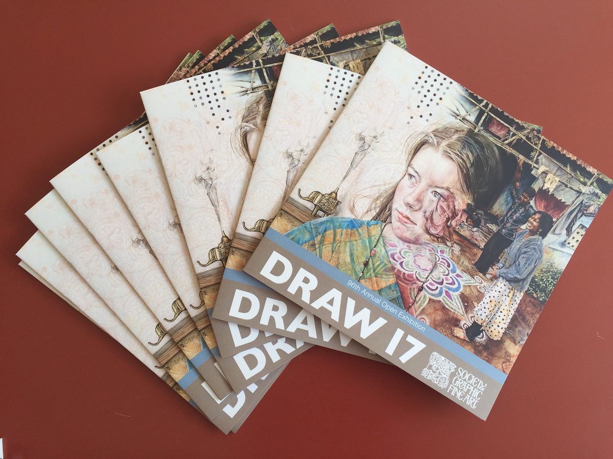 SGFADrawing's tweet photo. Our new catalogues for the SGFA Draw17 have arrived https://t.co/XCT9BknYRO