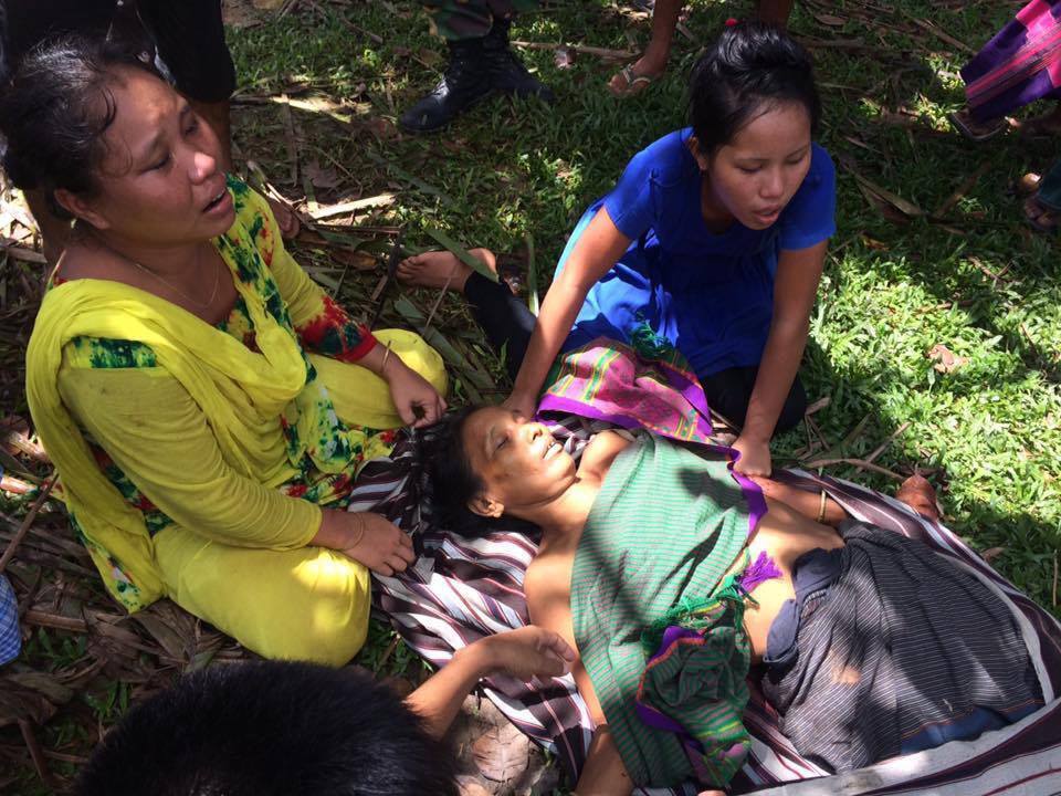 Indra Chakma (45 y/o Daingnet woman) hacked to death by #Bengali #Rohingya Mohammad Alauddin (50) in Khagrachari #Bangladesh 
#saveRakhine