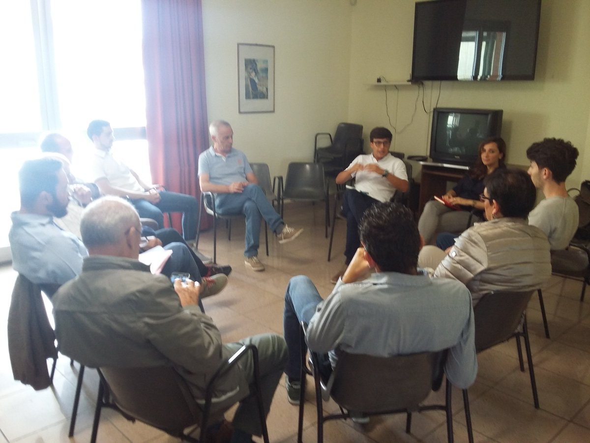 A Ponte a Elsa un bel confronto con il <a href="/Pdtoscana/">PD Toscana</a> organizzato per tavoli di lavoro (2/2) #salute #infrastrutture #organizzazione