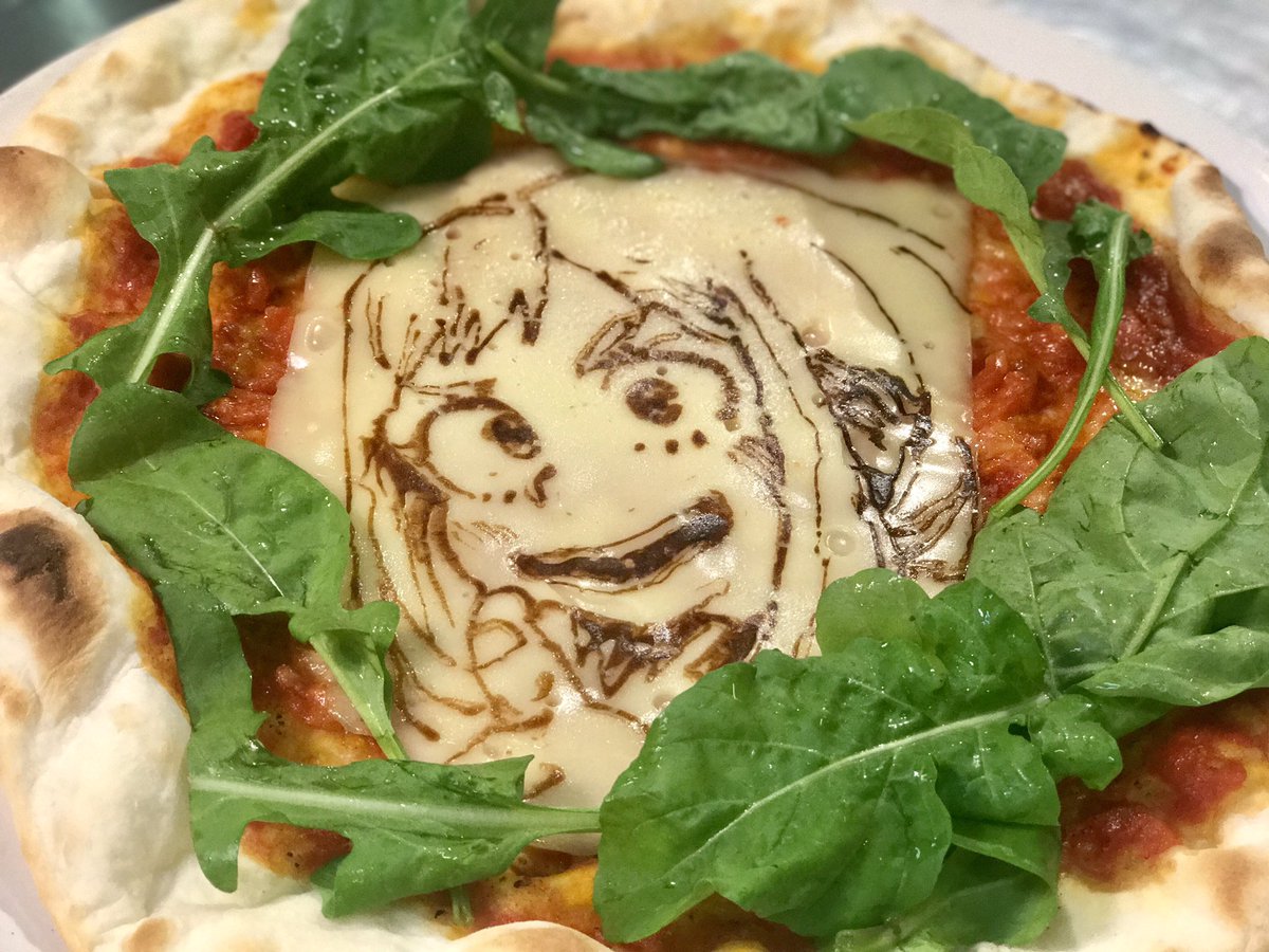 Twitter 上的 Laricetta99 キャラクターピザというあたらしいジャンル ピザアート Pizzaart T Co Iwv9kiwxia Twitter
