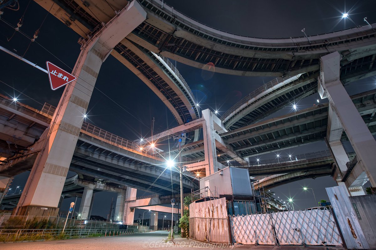 Gentaro Kitani على تويتر やっぱここ好き 北港jctと此花大橋 北港jct 此花大橋 夜景 ファインダーの越しの私の世界 写真好きと繋がりたい