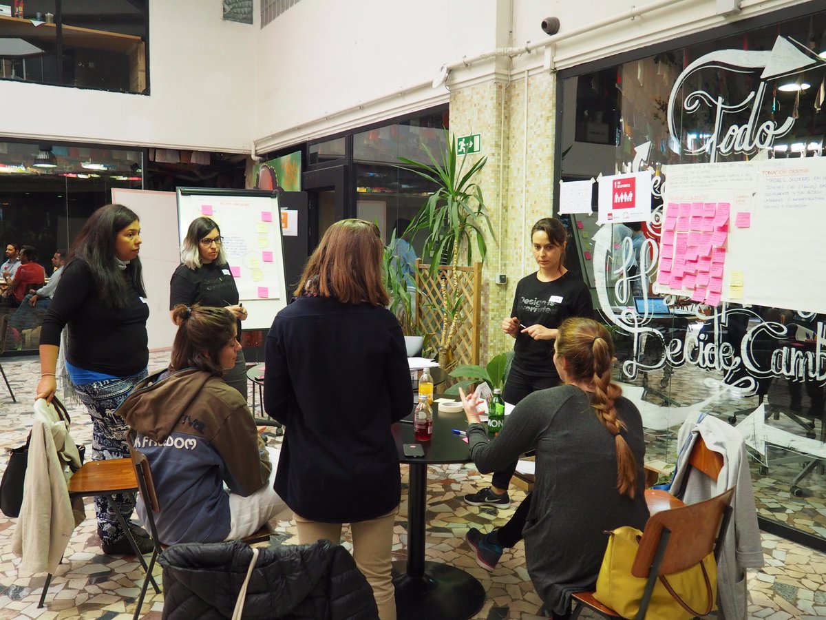 ImpactHubMAD's tweet photo. Conectar hoy, crear el mañana.
#GlobalGoalsJam17  #Design2030Now https://t.co/QTN3TaM96w