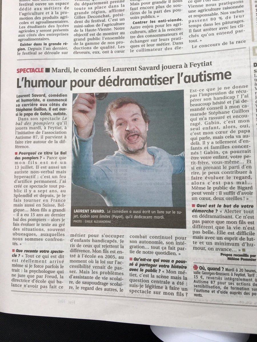 laurentsavard's tweet image. L'humour, la vie. Version rock n'roll. #Lebaldespompiers reprend mardi dans une version également rock n'roll ! Info laurentsavard.com