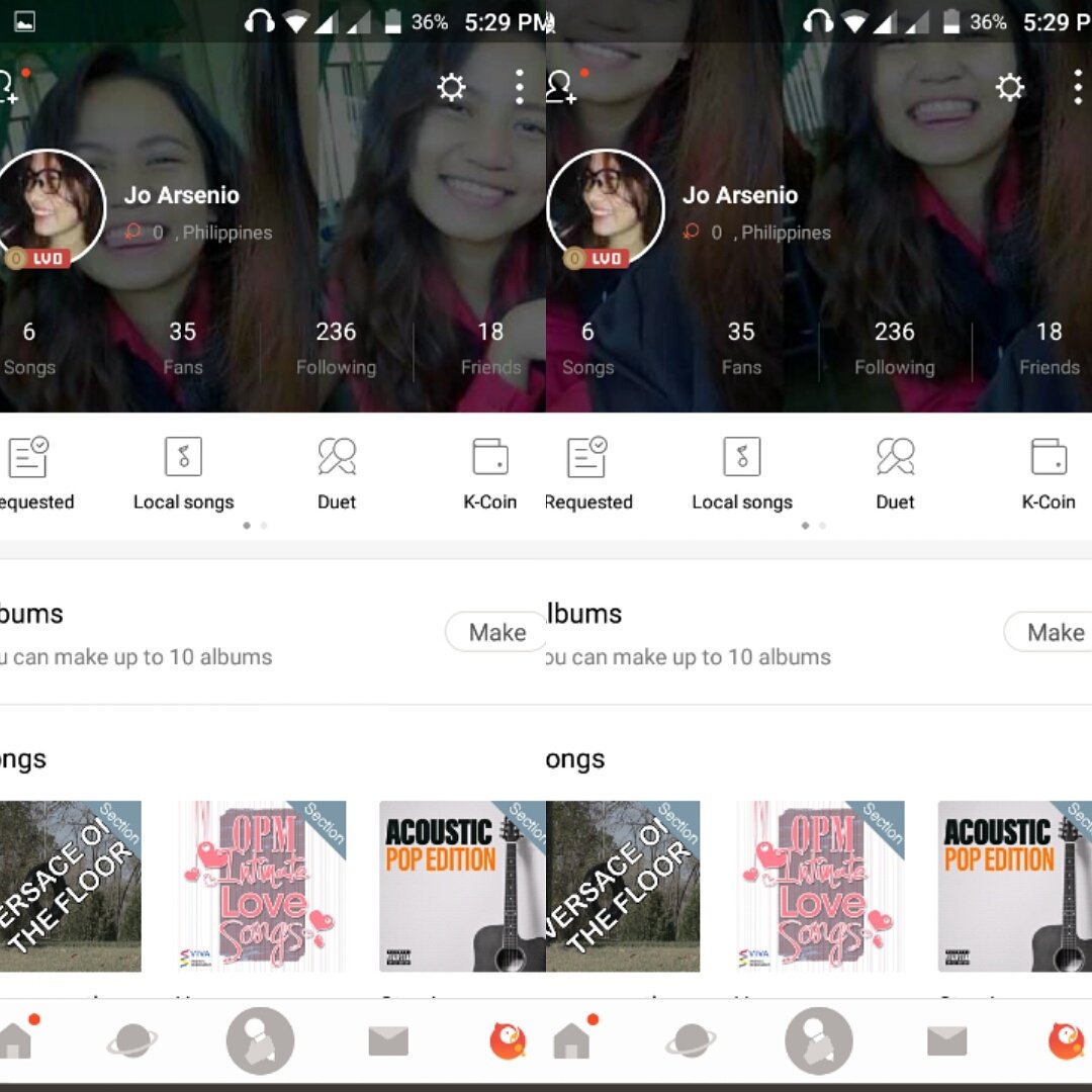 Atm. 🎶🎤 #Wesing