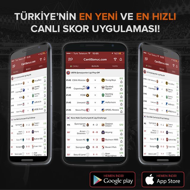 canlisonuccom's tweet photo. Haftasonu Heyecanı Başlıyor!

#CanlıSonuçHaftasonu

Android : https://t.co/vPbpcFXmsD 

İphone :  https://t.co/FA7omvkujN https://t.co/rRQarpWKLG