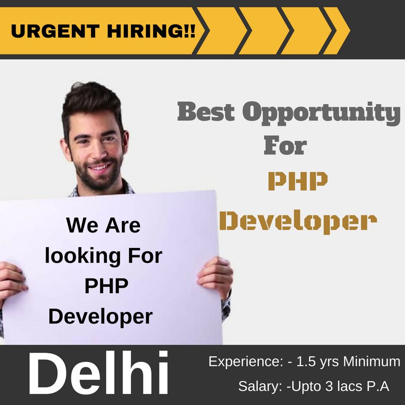 pioneerejobs's tweet image. Urgent Hiring for #PHP_Developer
Hurry up! Apply Fast !
share updated C.V 👉Jobs@pioneerejobs.com
#PhpWorld #Php_Development #Webdeveloper
