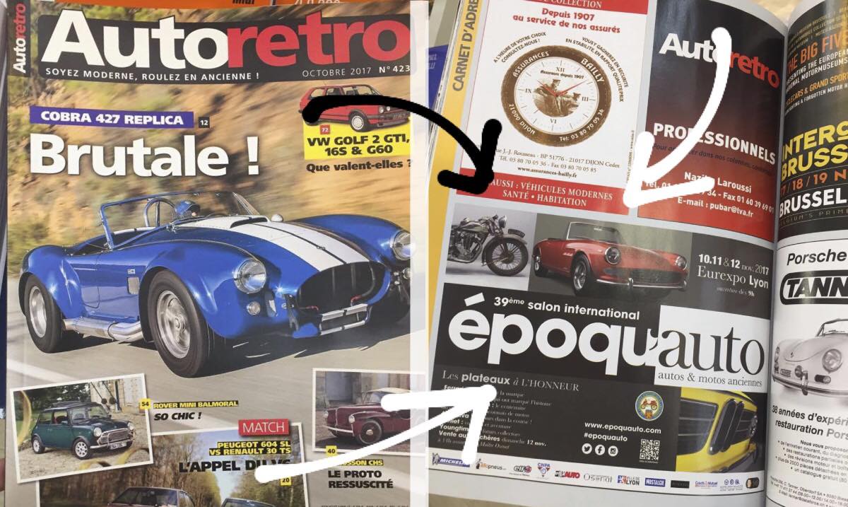 Salon_EpoquAuto's tweet image. #PRESSE

Regardez qui voilà dans le dernier #AutoRetro... On sent que le salon approche à grand pas ! 🤗  #Epoquauto2017 #oldcar #classiccars