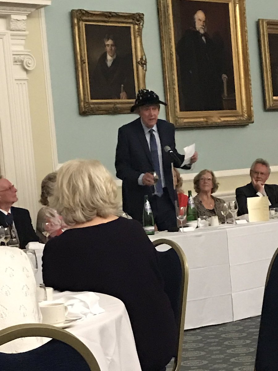 patwh's tweet photo. What a terrific conference dinner last night. Excellent food and after dinner speeches by President Iain Macintyre &amp; Chris Derrett  #BSHM17 https://t.co/NSnzX8KoxH