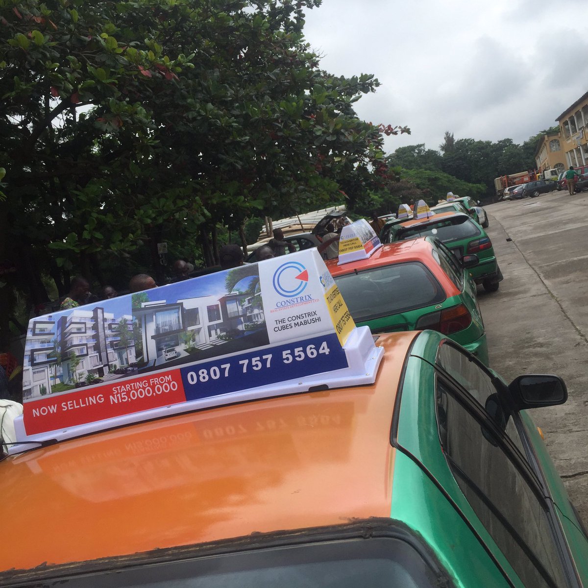 Welcome new possibilities and alternatives to advertising !!! #Taxiads #Abuja