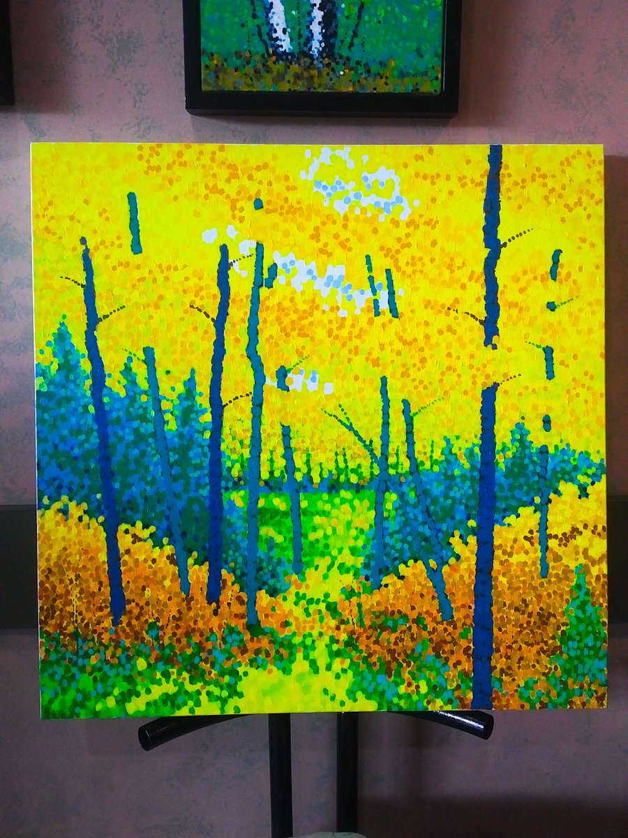 An 'in process ' painting. Always fun to see where takes me #whatipaint #artforsale #fineartprints jimpescottart.com