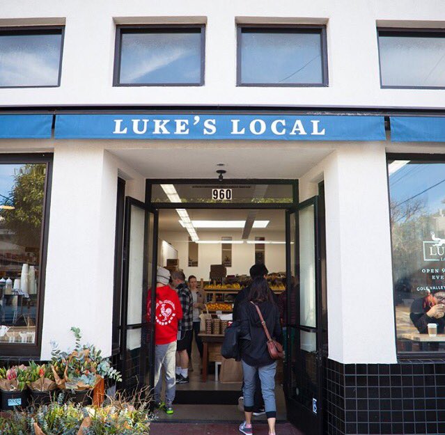 Join us in <a href="/lukeslocalstore/">Luke's Local</a> #neighborhood #celebration, there will be tasty food, store discounts, &amp; launch of their new delivery app 🚲