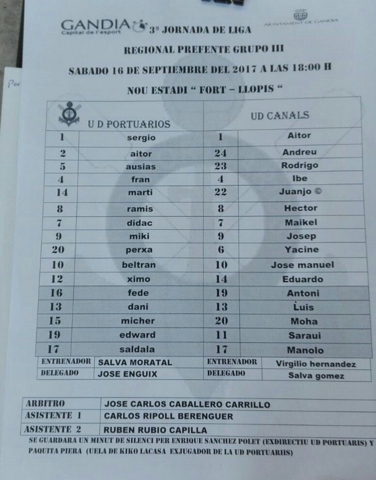 UD CANALS OFICIAL tweet media