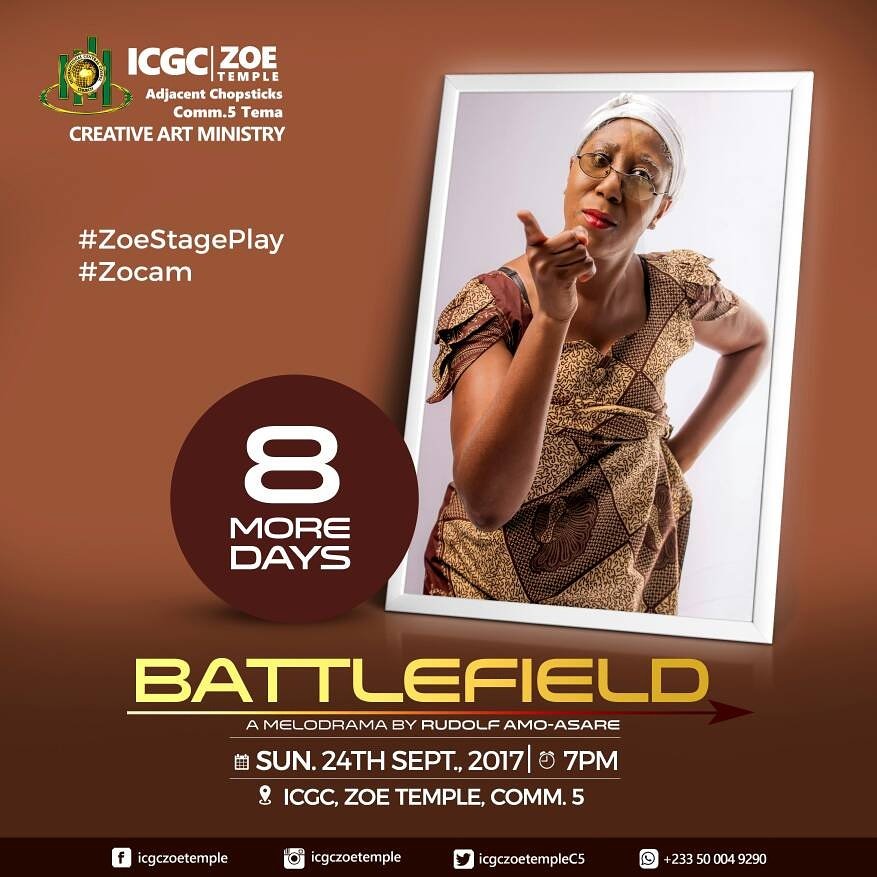 pennervilla's tweet photo. Official Countdown to the Melodrama ...Battlefield ...
*8 Days to go*
#ZoeStagePlay
#Zocam https://t.co/uUP7Gr7GKE