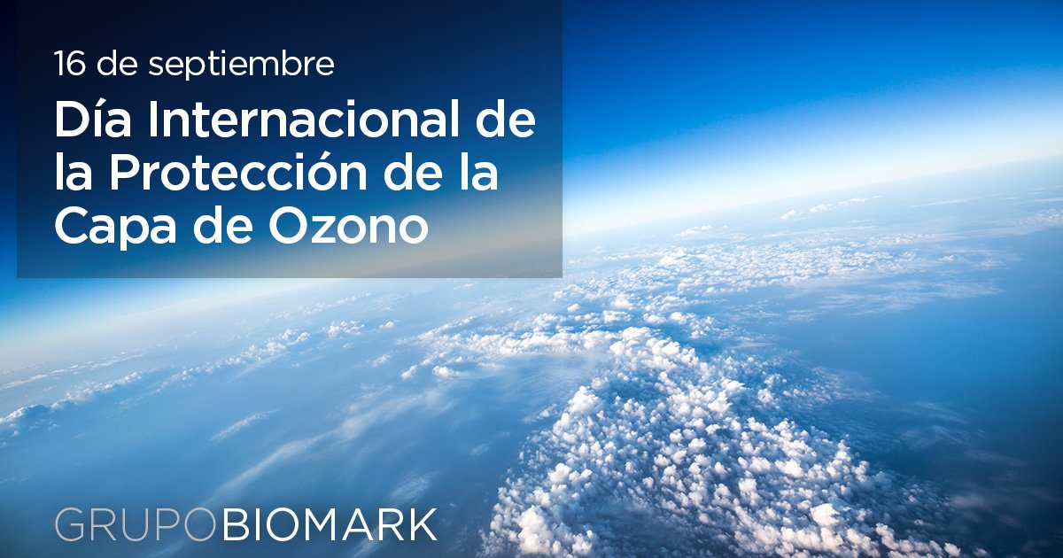 grupobiomark's tweet photo. Cuidando todas las formas de vida bajo el sol
#UN #Ozono #CuidemosAlPlaneta #Ecología #Medioambiente #GrupoBiomark #NegociosPorNaturaleza https://t.co/hQ5BpQpsC1