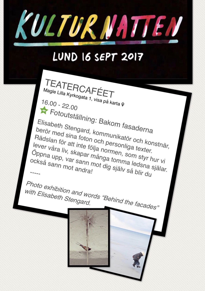 ElisabStengard's tweet photo. Jag ställer ut på #kulturnatten #sydsvenskan #hallalund https://t.co/3S1jnHalWE