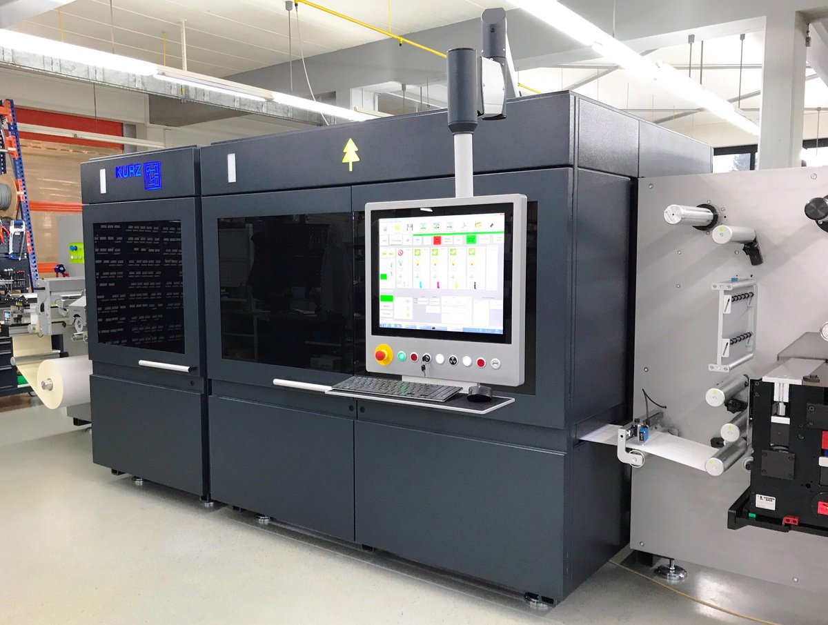 LEONHARD_KURZ's tweet photo. Only 8 days until the start of @Labelexpo Brussels+launch of the new #mlabel 3rd generation of the #inkjet specialist #MPrint
Hall 3/3E42 https://t.co/FSaosWuA5e