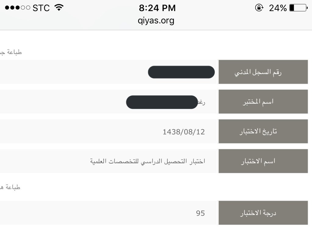 تجر بتي حصلت ولله الحمد على 92 في القدرات العامة منتديات يزيد التعليمية