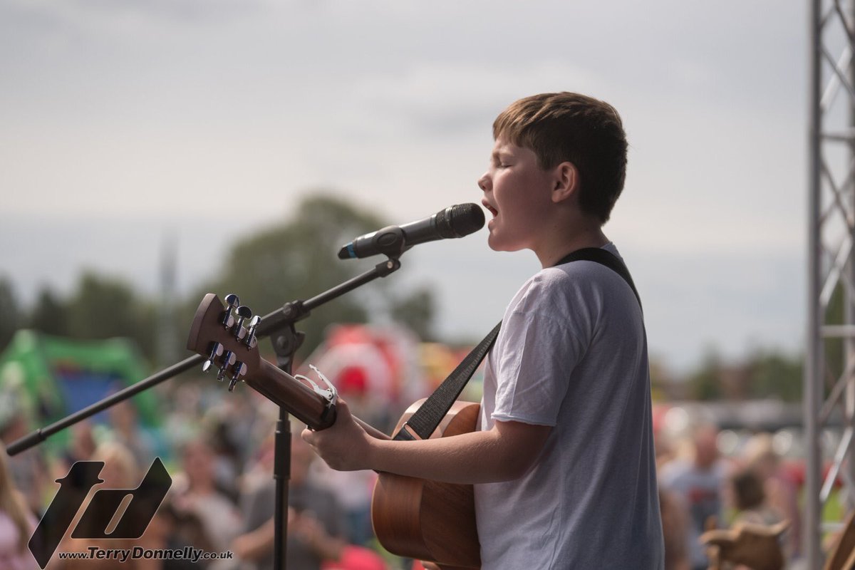 We ❤️ @Jake_Mckechnie (what a talent) catch him on the Kids Stage at 3pm #thevoicekids #wigansfinest <a href="/iamwill/">will.i.am</a> youtu.be/sK53Zk4QVa4 🎸⭐️🎶